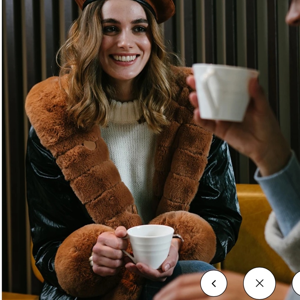 Nikki Jones Reversible Coat Size XL Brand New With Tags